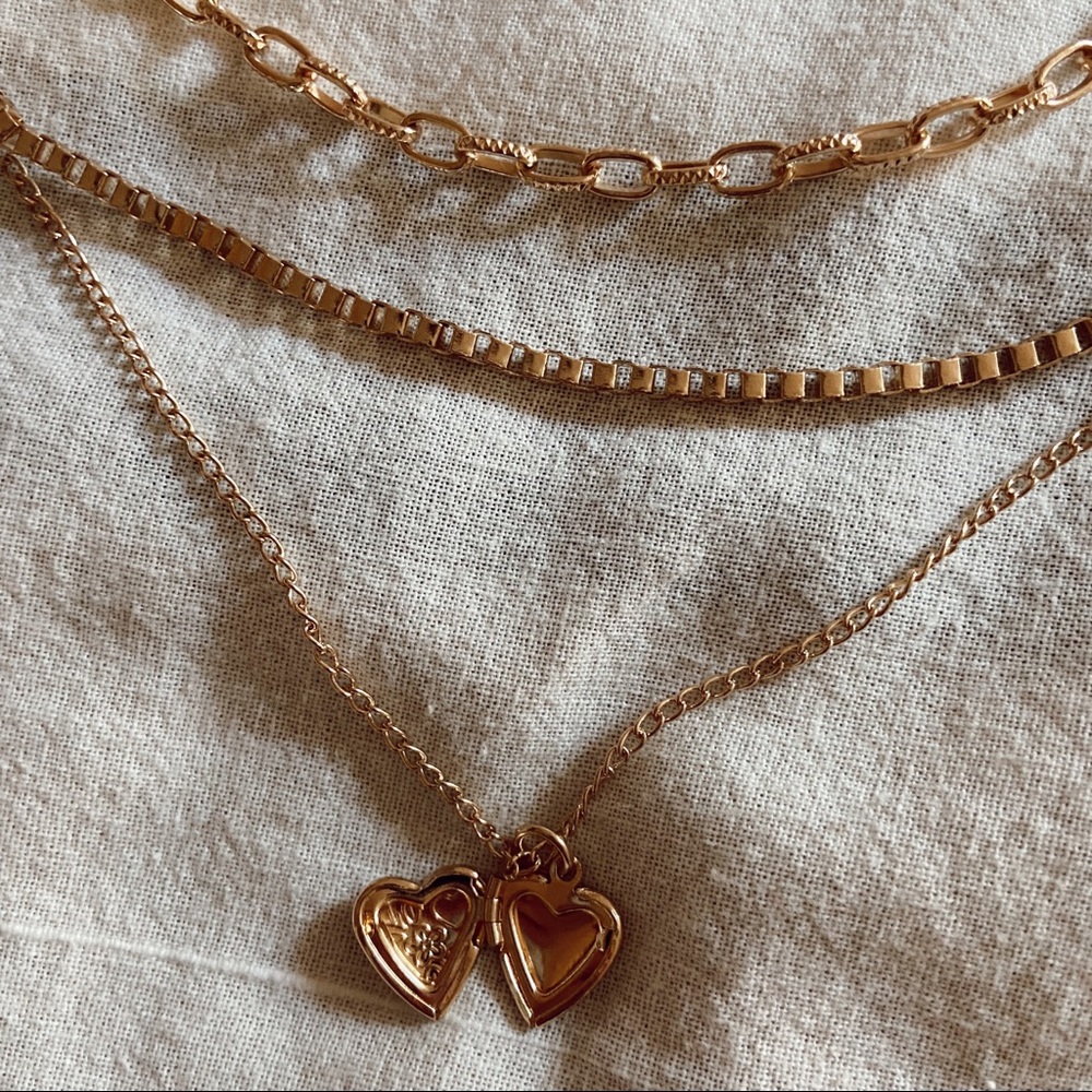 Urban Outfitters Layered Gold Necklace